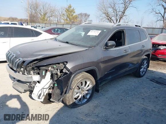 2018 Jeep Cherokee Limited with VIN 1C4PJMDX1JD541031, listed as a IAAI auction lot 41770716 with 67,891 mi miles. Bid and sale history available at carsss.com. Image 2.
