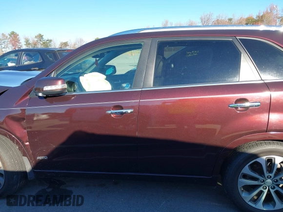 2014 Kia Sorento SX with VIN 5XYKWDA78EG538618, listed as a IAAI auction lot 40943738 with 162,208 mi miles and . Bid and sale history available at DreamBid. Image 14.