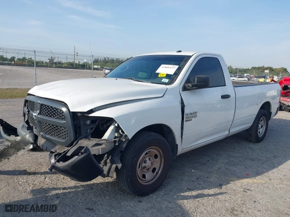 2019 Ram 1500 Classic Tradesman with VIN 3C6JR6DG2KG502762, listed as a IAAI auction lot 41866537 with 234,549 mi miles. Bid and sale history available at carsss.com. Image 17.