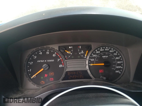 2004 GMC Canyon z VIN 1GTCS198248216249, wystawiony jako Copart lot #59262495 z przebiegiem 249 435 mil mil oraz Czysty tytuł • Clean title. Historia ofert i sprzedaży dostępna na DreamBid. Obrazek 9.