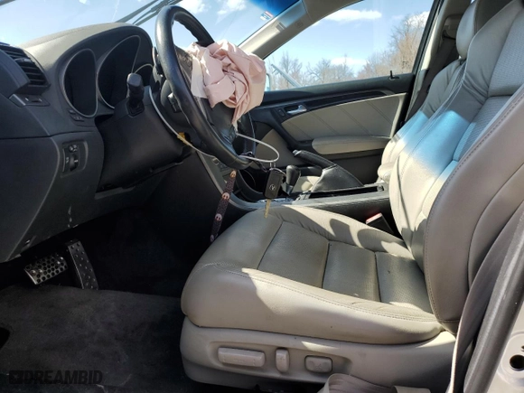 2007 Acura TL Type-S with VIN 19UUA76567A037909, listed as a Copart auction lot 52577385 with 0 mi miles and Salvage Title. Bid and sale history available at carsss.com. Image 7.
