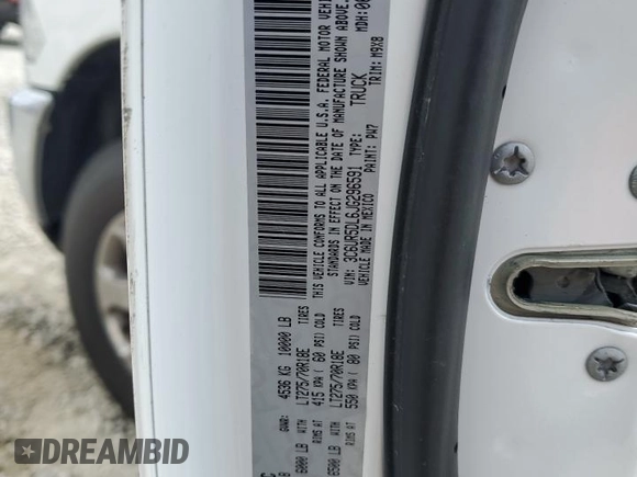 2018 Ram 2500 Big Horn with VIN 3C6UR5DL6JG296591, listed as a Copart auction lot 47587385 with 98,397 mi miles and Salvage Title. Bid and sale history available at carsss.com. Image 12.