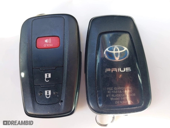 2020 Toyota Prius L Eco with VIN JTDKARFU5L3106001, listed as a IAAI auction lot 41413697 with 185,811 mi miles. Bid and sale history available at carsss.com. Image 11.