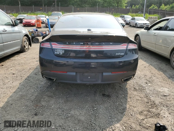 2014 Lincoln MKZ with VIN 3LN6L2G90ER826416, listed as a Copart auction lot 58973625 with 110,272 mi miles and Salvage title. Bid and sale history available at DreamBid. Image 6.