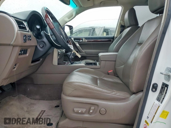 2015 Lexus GX 460 z VIN JTJBM7FX9F5095189, wystawiony jako Copart lot #58481935 z przebiegiem 144 619 mil mil oraz Szkoda całkowita • Salvage title. Historia ofert i sprzedaży dostępna na DreamBid. Obrazek 7.