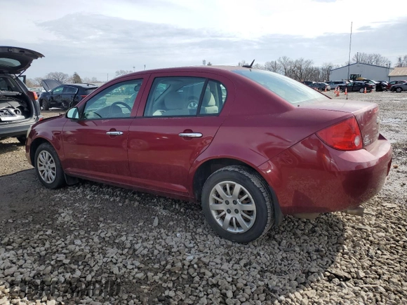 2009 Chevrolet Cobalt 1LT with VIN 1G1AT58H197236799, listed as a Copart auction lot 46077845 with 160,550 mi miles and Salvage Title. Bid and sale history available at DreamBid. Image 2.