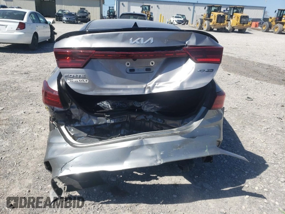 2023 Kia Forte GT-Line with VIN 3KPF54AD4PE628259, listed as a Copart auction lot 49410415 with 24,069 mi miles and Salvage Title. Bid and sale history available at carsss.com. Image 6.