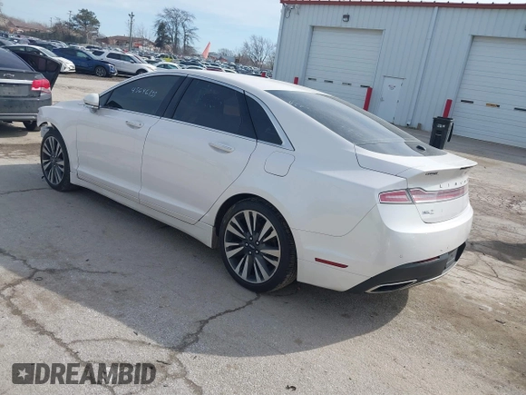2017 Lincoln MKZ Select with VIN 3LN6L5C95HR624778, listed as a IAAI auction lot 41768831 with 104,432 mi miles. Bid and sale history available at carsss.com. Image 3.