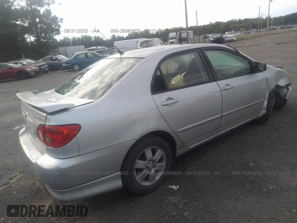 2007 Toyota Corolla CE with VIN 2T1BR32E27C780740, listed as a IAAI auction lot 40671746 with Not Provided miles and . Bid and sale history available at DreamBid. Image 4.