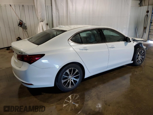 2017 Acura TLX with VIN 19UUB1F3XHA001537, listed as a Copart auction lot 70049444 with 74,005 mi miles and Salvage Title. Bid and sale history available at carsss.com. Image 3.