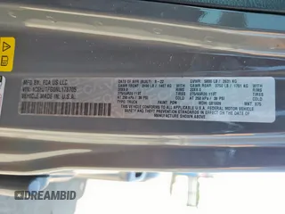 2022 Jeep Gladiator High Altitude z VIN 1C6HJTFG0NL178705, wystawiony jako Copart lot #60988265 z przebiegiem 51 143 mil mil oraz Szkoda całkowita • Salvage title. Historia ofert i sprzedaży dostępna na DreamBid. Obrazek 12.