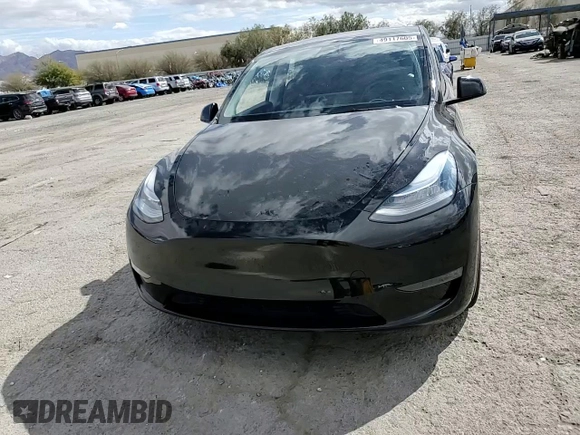 2021 Tesla Model Y Long Range with VIN 5YJYGDEEXMF188737, listed as a Copart auction lot 49117605 with 49,201 mi miles and Salvage Title. Bid and sale history available at DreamBid. Image 11.