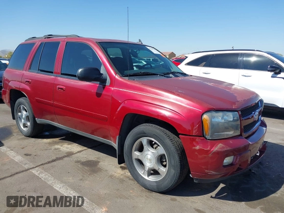 2008 Chevrolet TrailBlazer 3LT with VIN 1GNDT13S182169933, listed as a IAAI auction lot 41987727 with 155,587 mi miles and . Bid and sale history available at DreamBid. Image 1.