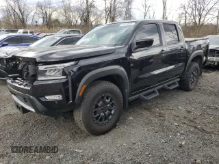2024 Nissan Frontier PRO-4X with VIN 1N6ED1EKXRN600239, listed as a Copart auction lot 53429825 with 16,383 mi miles and Salvage Title. Bid and sale history available at carsss.com. Image 1.