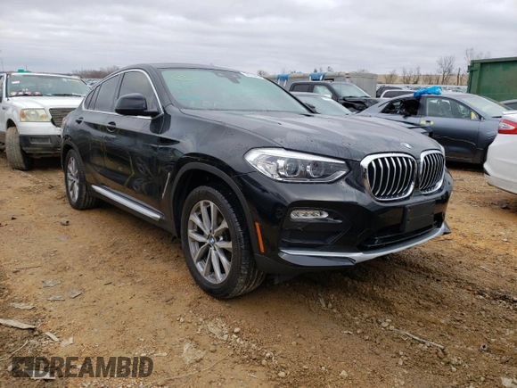 2019 BMW X4 xDrive30i with VIN 5UXUJ3C54KLG52954, listed as a Copart auction lot 37513493 with 51,678 mi miles. Bid and sale history available at carsss.com. Image 4.