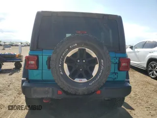2020 Jeep Wrangler Unlimited Rubicon z VIN 1C4HJXFN2LW300085, wystawiony jako Copart lot #58085445 z przebiegiem 29 545 mil mil oraz Szkoda całkowita • Salvage title. Historia ofert i sprzedaży dostępna na DreamBid. Obrazek 6.