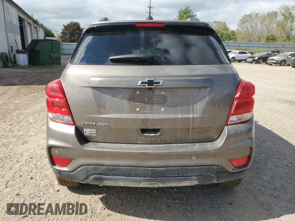 2021 Chevrolet Trax LT with VIN KL7CJPSB1MB321070, listed as a Copart auction lot 73340064 with 50,490 mi miles and Salvage Title. Bid and sale history available at carsss.com. Image 6.