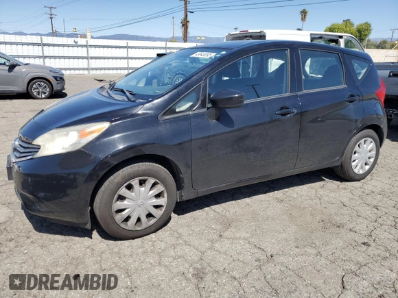 2016 Nissan Note S Plus with VIN 3N1CE2CP7GL380313, listed as a Copart auction lot 49840095 with 59,460 mi miles and Salvage Title. Bid and sale history available at DreamBid. Image 1.