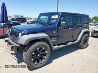 2013 Jeep Wrangler Unlimited Sport with VIN 1C4HJWDG2DL620654, listed as a Copart auction lot 52704645 with 133,932 mi miles and Clean title. Bid and sale history available at DreamBid. Image 1.