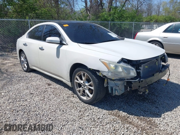 2013 Nissan Maxima S with VIN 1N4AA5AP0DC837111, listed as a IAAI auction lot 42105366 with 118,166 mi miles and . Bid and sale history available at DreamBid. Image 1.