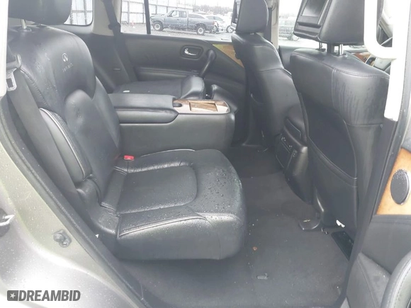 2014 Infiniti QX80 with VIN JN8AZ2NF0E9551426, listed as a IAAI auction lot 41549845 with 185,657 mi miles. Bid and sale history available at carsss.com. Image 8.