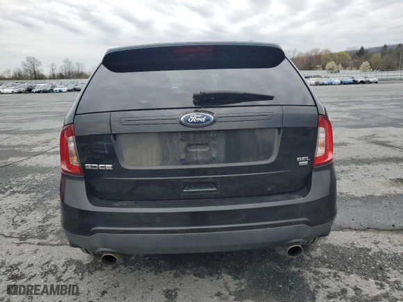 2012 Ford Edge SEL with VIN 2FMDK4JC9CBA85754, listed as a Copart auction lot 53019825 with 137,313 mi miles and Salvage Title. Bid and sale history available at carsss.com. Image 6.