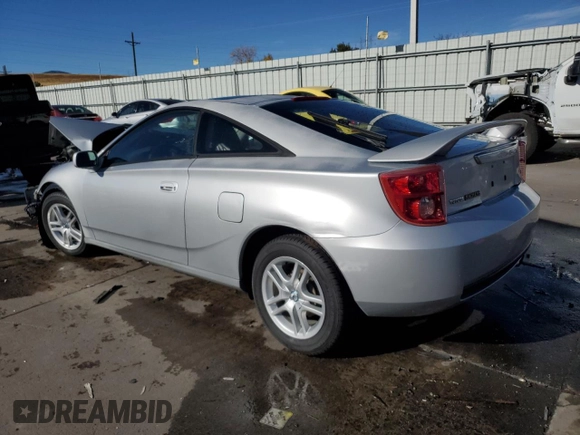 2005 Toyota Celica GT with VIN JTDDR32TX50183981, listed as a Copart auction lot 78417184 with 0 mi miles and Salvage Title. Bid and sale history available at carsss.com. Image 2.