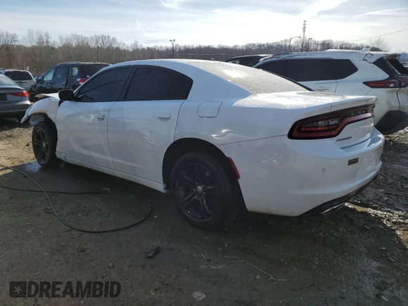 2020 Dodge Charger SXT with VIN 2C3CDXBG7LH135646, listed as a Copart auction lot 41998985 with 109,353 mi miles and Non Repairable. Bid and sale history available at carsss.com. Image 2.