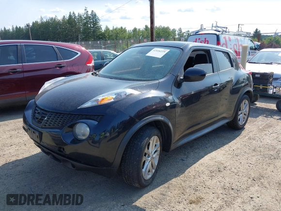 2013 Nissan Juke SV z VIN JN8AF5MVXDT211009, wystawiony jako IAAI lot #42416229 z przebiegiem 113 612 mil mil oraz . Historia ofert i sprzedaży dostępna na DreamBid. Obrazek 2.