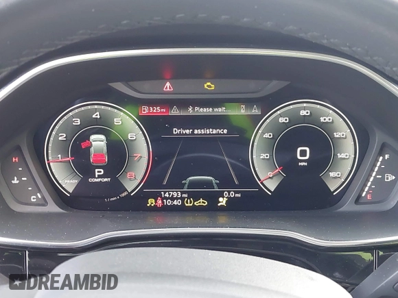 2023 Audi Q3 S line Premium Plus with VIN WA1EECF36P1140594, listed as a IAAI auction lot 41283650 with 14,793 mi miles and . Bid and sale history available at DreamBid. Image 7.