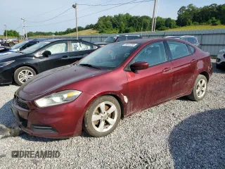 2015 Dodge Dart SXT with VIN 1C3CDFBB8FD315010, listed as a Copart auction lot 59512295 with 172,154 mi miles and Salvage title. Bid and sale history available at DreamBid. Image 1.