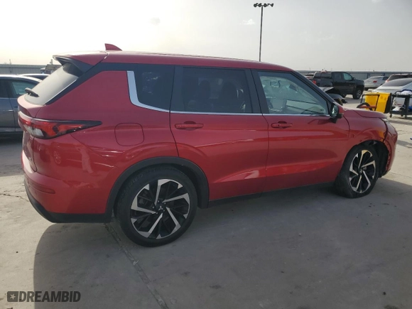 2023 Mitsubishi Outlander SE with VIN JA4J3UA82PZ056982, listed as a Copart auction lot 48253215 with 28,436 mi miles and Salvage Title. Bid and sale history available at carsss.com. Image 3.