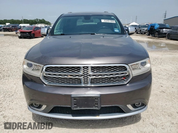 2014 Dodge Durango SXT with VIN 1C4RDHAG7EC594677, listed as a Copart auction lot 63401865 with 178,912 mi miles and Clean title. Bid and sale history available at DreamBid. Image 5.