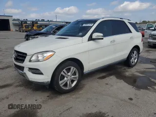 2013 Mercedes-Benz M with VIN 4JGDA5HB1DA176326, listed as a Copart auction lot 50061515 with 159,857 mi miles and Salvage Title. Bid and sale history available at carsss.com. Image 1.