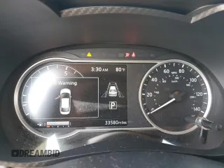 2021 Nissan Versa SV with VIN 3N1CN8EV5ML923006, listed as a Copart auction lot 58546675 with 33,580 mi miles and Salvage title. Bid and sale history available at DreamBid. Image 9.