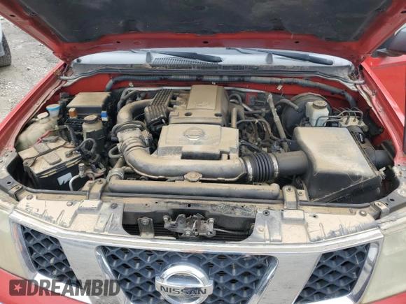2005 Nissan Frontier SE with VIN 1N6AD06UX5C425019, listed as a Copart auction lot 51498465 with Not provided miles and Salvage title. Bid and sale history available at DreamBid. Image 11.