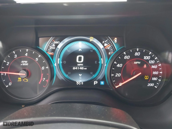 2016 Chevrolet Camaro 2SS with VIN 1G1FH1R72G0168198, listed as a IAAI auction lot 41784155 with 84,146 mi miles. Bid and sale history available at carsss.com. Image 7.