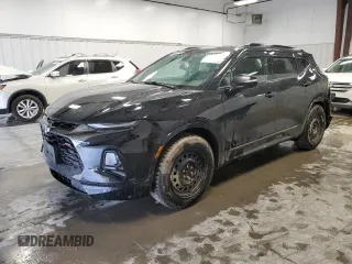 2019 Chevrolet Blazer RS z VIN 3GNKBJRS1KS685433, wystawiony jako Copart lot #47866255 z przebiegiem 96 026 mil mil oraz Szkoda całkowita • Salvage title. Historia ofert i sprzedaży dostępna na DreamBid. Obrazek 1.