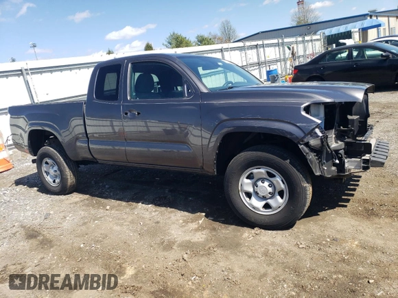 2020 Toyota Tacoma SR with VIN 3TYRX5GNXLT001986, listed as a Copart auction lot 51222685 with 24,207 mi miles and Salvage Title. Bid and sale history available at DreamBid. Image 4.