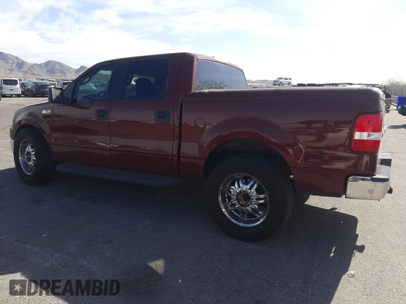 2006 Ford F-150 XLT with VIN 1FTPW12556KB24158, listed as a Copart auction lot 58204215 with 156,338 mi miles and Salvage title. Bid and sale history available at DreamBid. Image 2.