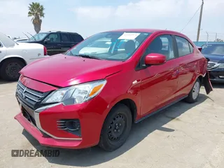 2023 Mitsubishi Mirage ES with VIN ML32FUFJ1PHF06114, listed as a IAAI auction lot 42164974 with 25,281 mi miles and . Bid and sale history available at DreamBid. Image 2.