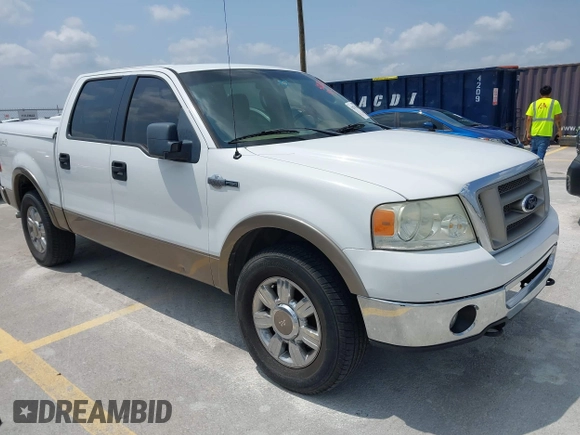 2006 Ford F-150 XLT with VIN 1FTPW14566KB42469, listed as a IAAI auction lot 42074416 with 406,937 mi miles. Bid and sale history available at carsss.com. Image 1.