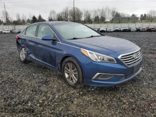 2017 Hyundai Sonata 2.4L with VIN 5NPE24AF6HH456173, listed as a Copart auction lot 45333625 with 130,158 mi miles and Salvage Title. Bid and sale history available at carsss.com. Image 4.