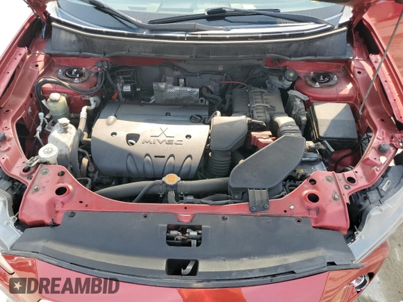 2013 Mitsubishi Outlander SE z VIN JA4JT3AW7DU001736, wystawiony jako Copart lot #59701515 z przebiegiem 121 929 mil mil oraz Szkoda całkowita • Salvage title. Historia ofert i sprzedaży dostępna na DreamBid. Obrazek 12.