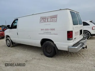 2009 Ford Econoline Cargo Commercial with VIN 1FTNE14W69DA79580, listed as a Copart auction lot 77773694 with Not Provided miles and Salvage Title. Bid and sale history available at DreamBid. Image 2.
