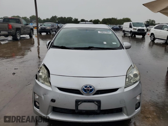 2011 Toyota Prius I with VIN JTDKN3DU3B5313879, listed as a Copart auction lot 70037954 with 134,917 mi miles and Salvage Title. Bid and sale history available at carsss.com. Image 5.