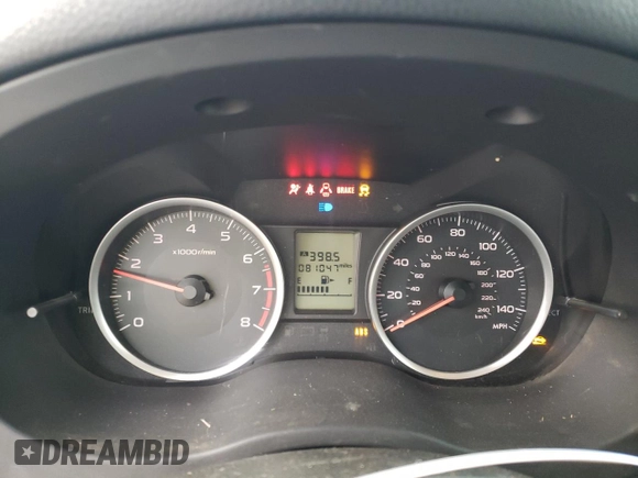 2015 Subaru Forester 2.5i with VIN JF2SJAAC4FG440180, listed as a Copart auction lot 87240754 with 81,047 mi miles and Salvage Title. Bid and sale history available at carsss.com. Image 9.