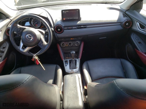 2017 Mazda CX-3 Touring with VIN JM1DKFC79H0163216, listed as a Copart auction lot 47012165 with 102,889 mi miles and Salvage Title. Bid and sale history available at carsss.com. Image 8.