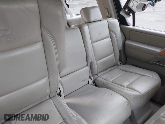 2005 Infiniti QX56 with VIN 5N3AA08C15N811299, listed as a IAAI auction lot 39389869 with 1 mi miles. Bid and sale history available at carsss.com. Image 8.