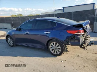 2018 Kia Optima LX with VIN 5XXGT4L35JG254628, listed as a Copart auction lot 47185345 with 103,405 mi miles and Salvage title. Bid and sale history available at DreamBid. Image 2.